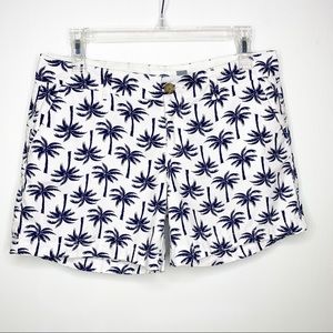Old Navy Cotton Shorts Palm Tree Size 4